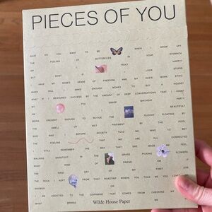 Pieces of you guided journal by Wild House Paper